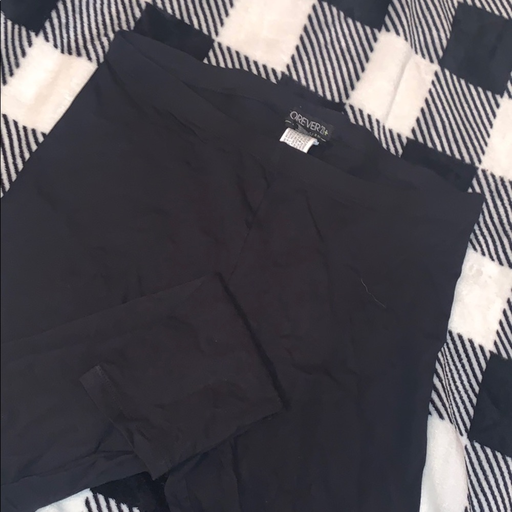 F21 plus size legging